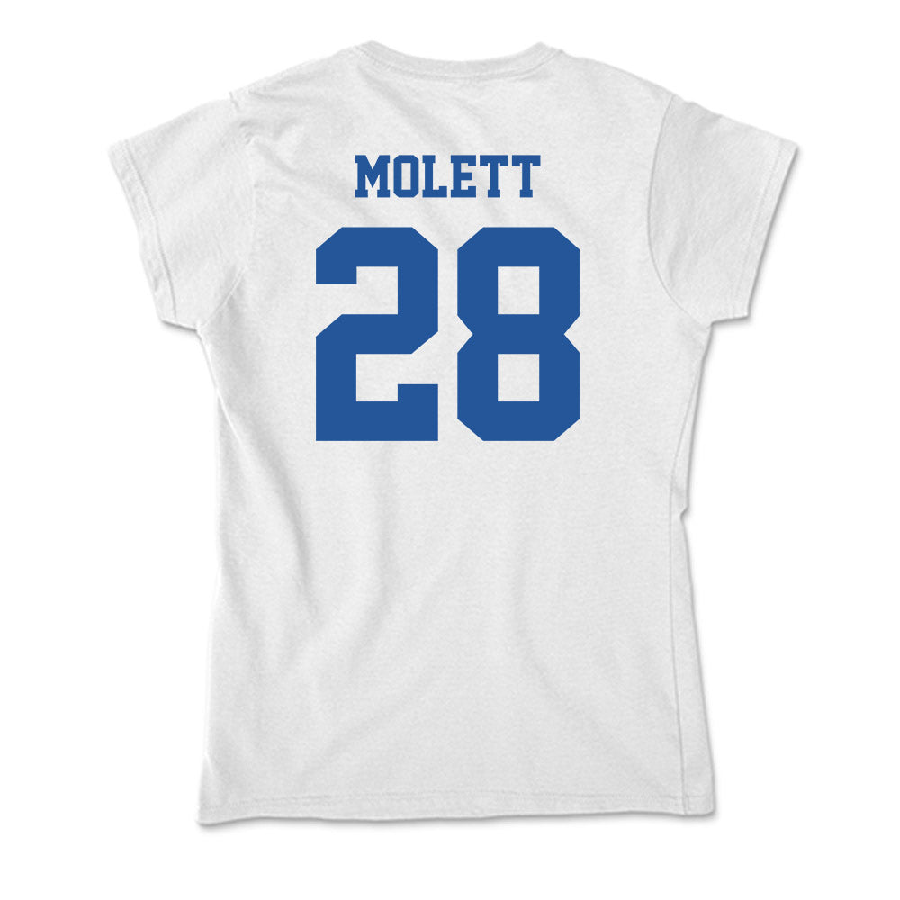 Hampton - NCAA Football : Kyle Molett - Soft Style Women’s T-Shirt-1