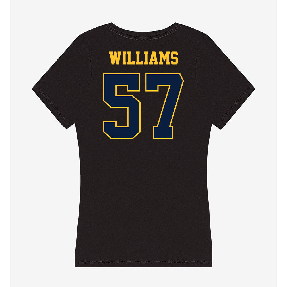 East Tennessee State - NCAA Football : Ty Williams - Women's V-Neck T-Shirt-1