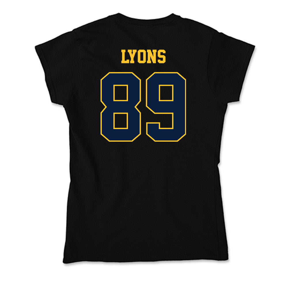 East Tennessee State - NCAA Football : Billy Lyons - Soft Style Women’s T-Shirt-1