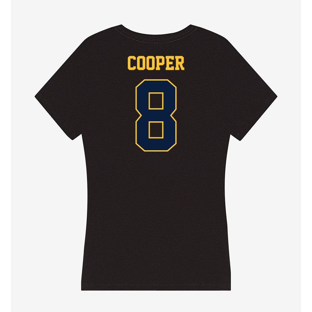East Tennessee State - NCAA Football : Caleb Cooper - Women's V-Neck T-Shirt-1