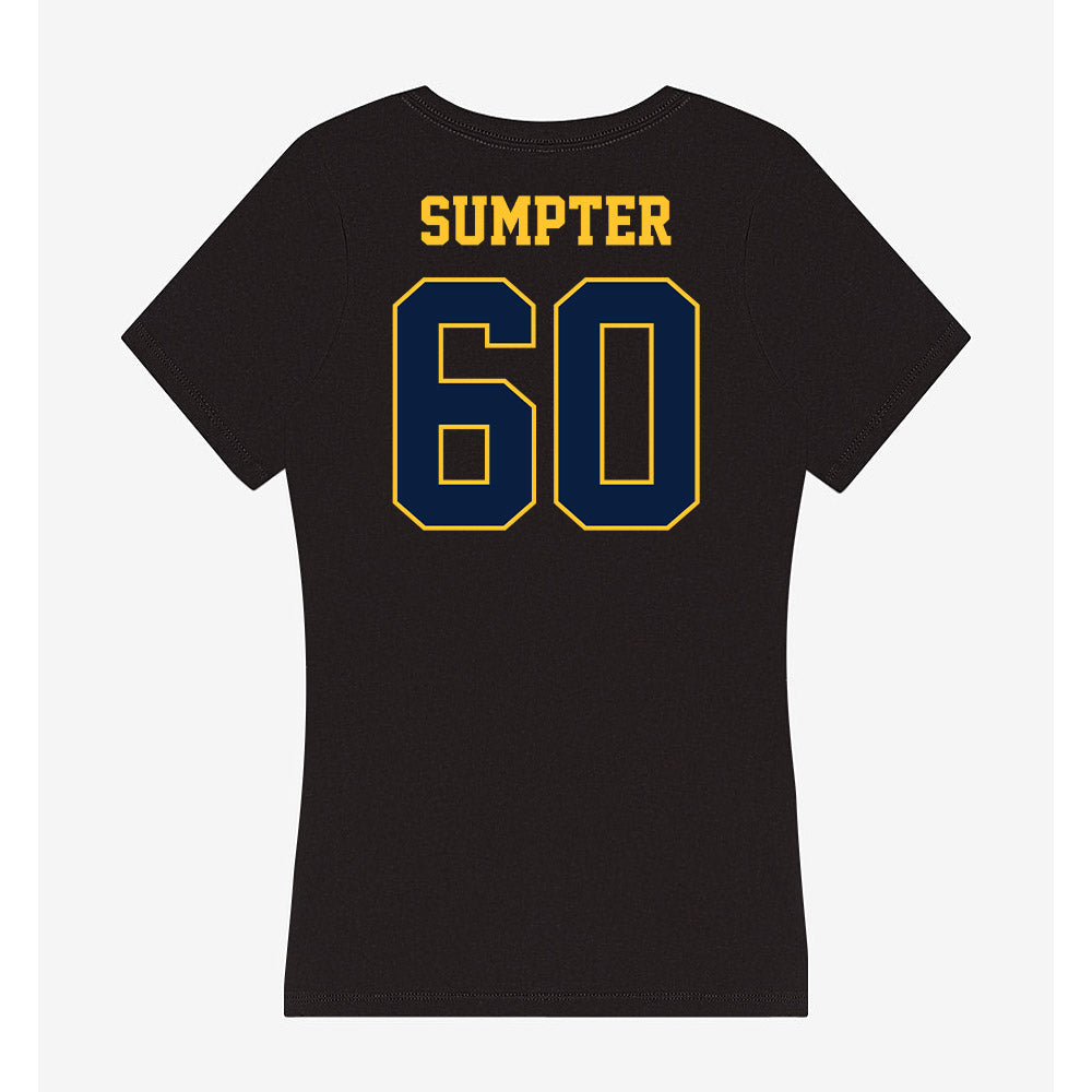 East Tennessee State - NCAA Football : Micah Sumpter - Women's V-Neck T-Shirt-1