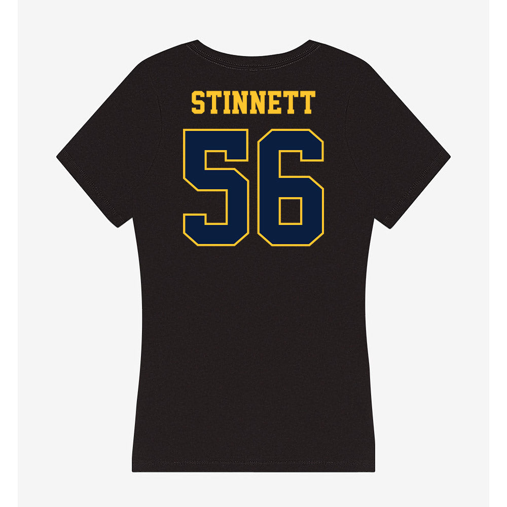 East Tennessee State - NCAA Football : Nash Stinnett - Women's V-Neck T-Shirt-1