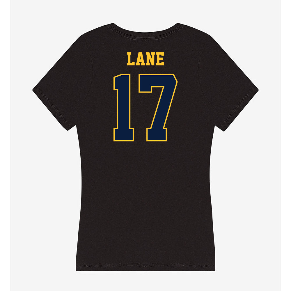 East Tennessee State - NCAA Football : Ethan Lane - Women's V-Neck T-Shirt-1