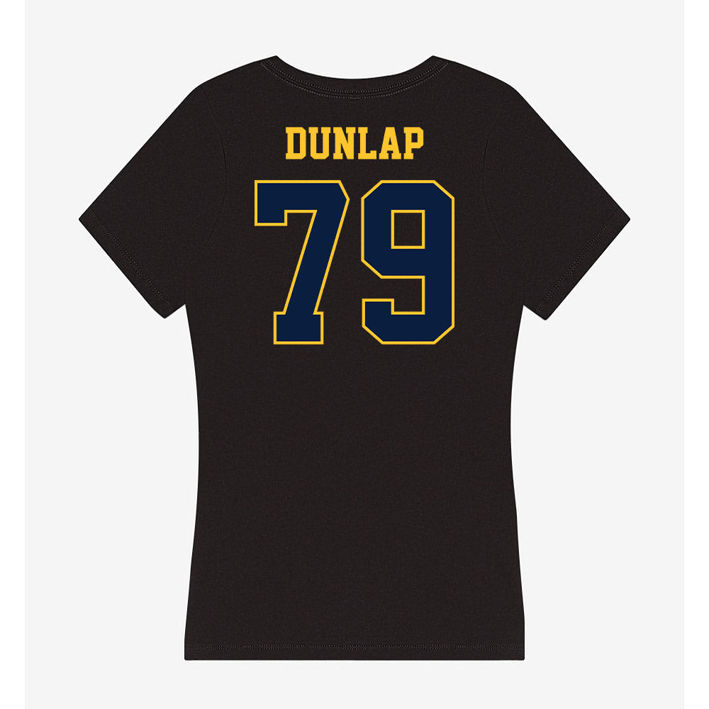 East Tennessee State - NCAA Football : Mitchell Dunlap - Women's V-Neck T-Shirt-1