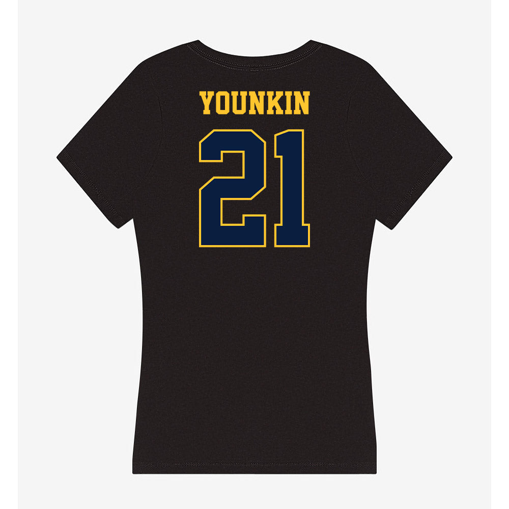 East Tennessee State - NCAA Women's Basketball : Kennedy Younkin - Women's V-Neck T-Shirt-1