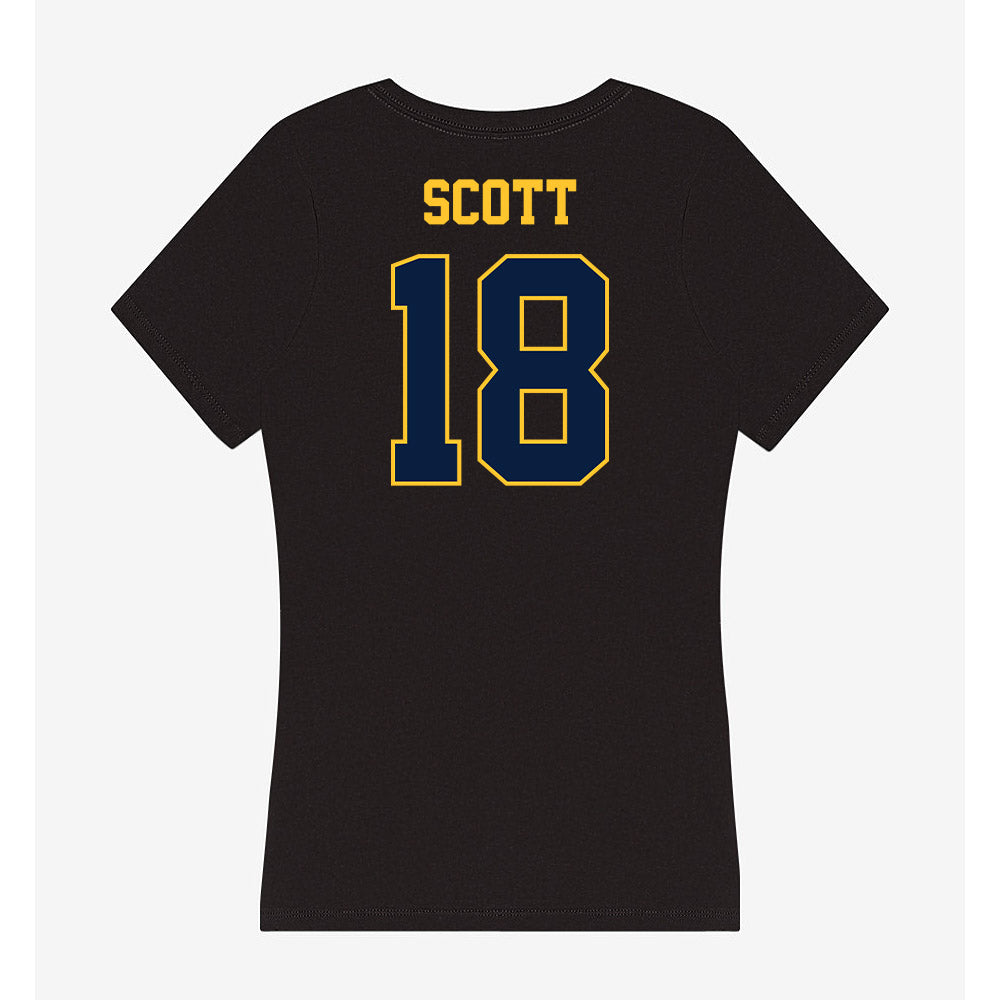 East Tennessee State - NCAA Football : Jayden Scott - Women's V-Neck T-Shirt-1