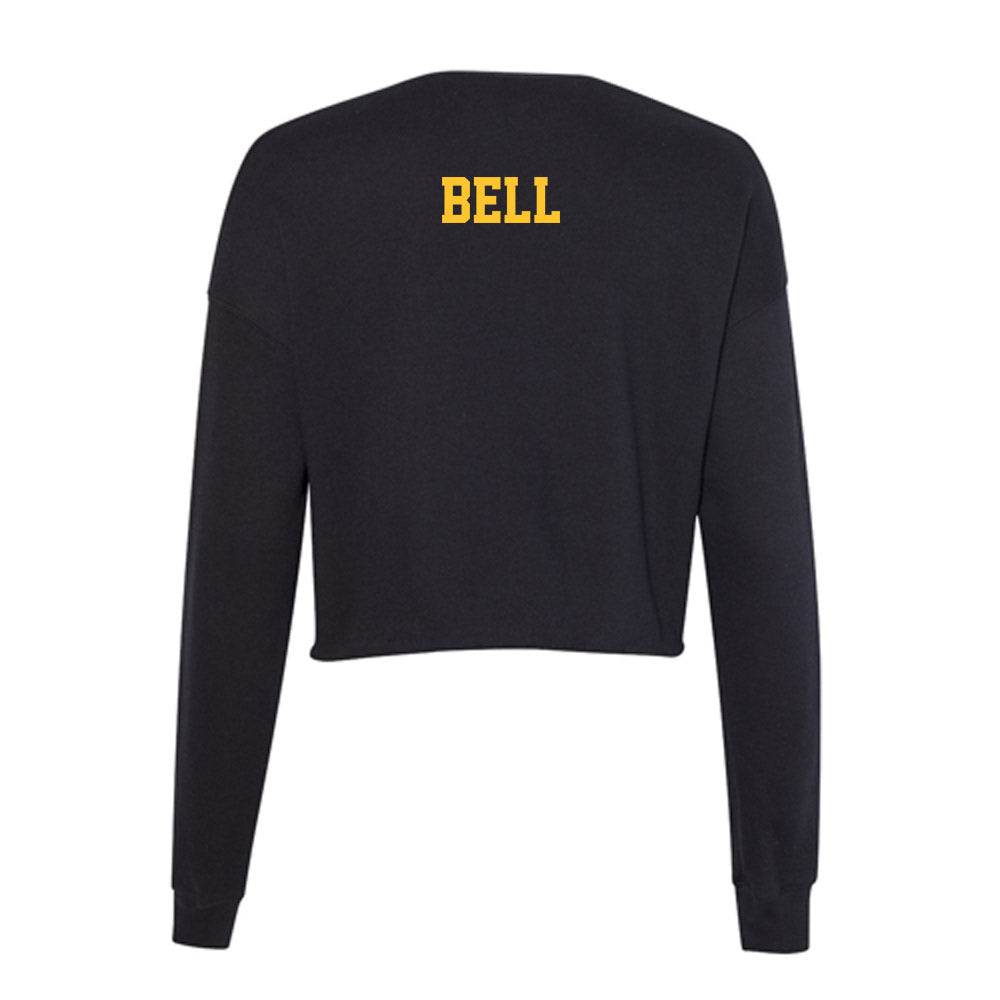 East Tennessee State - NCAA Men's Track & Field : Brent Bell - Women's Cropped Crew Fleece-1