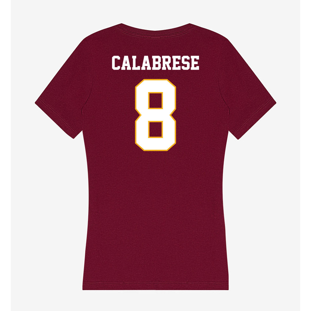 Winthrop - NCAA Women's Lacrosse : Mollie Calabrese - Classic Shersey Women's V-Neck T-Shirt-1