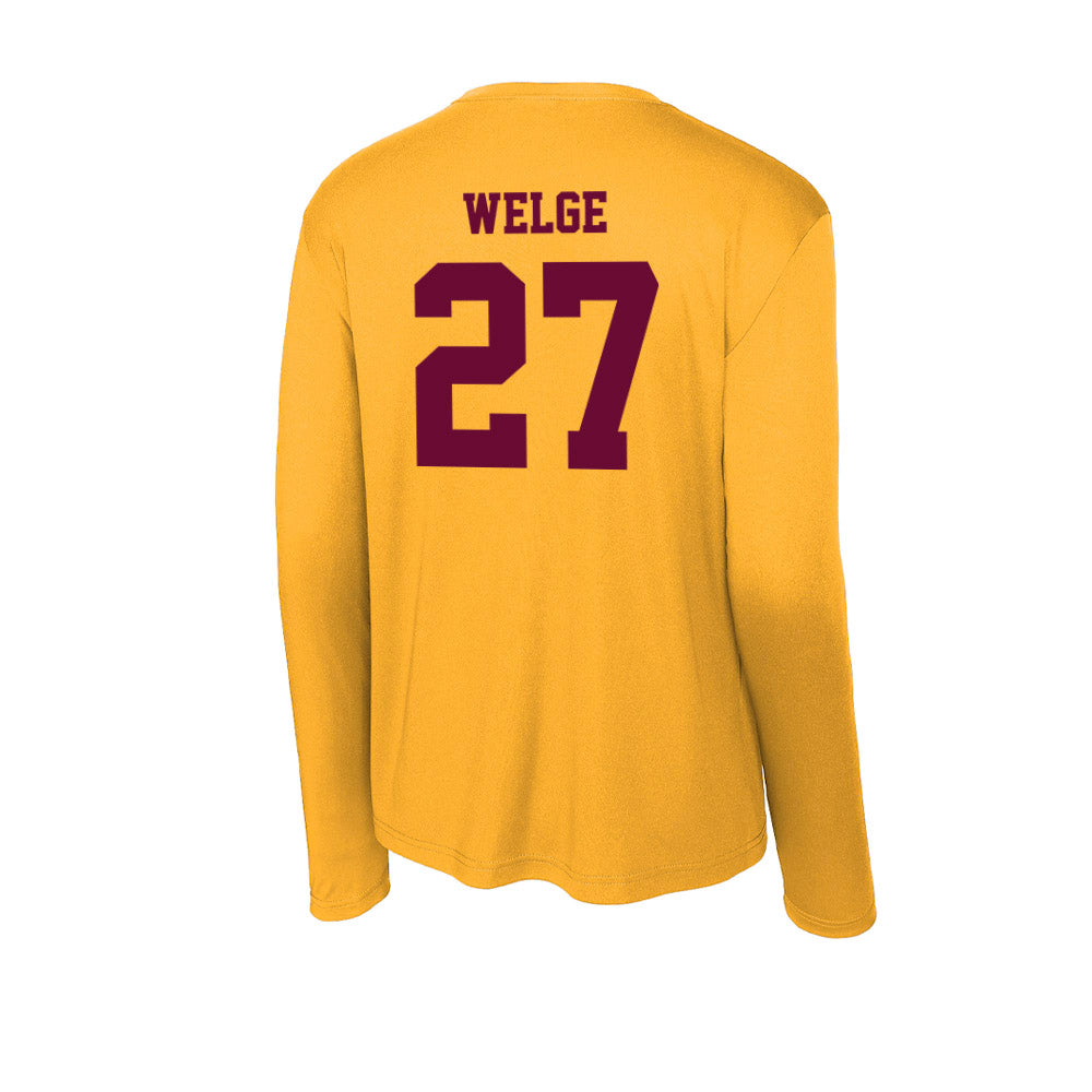 Central Michigan - NCAA Women's Soccer : Paislee Welge - Activewear Long Sleeve T-Shirt-1