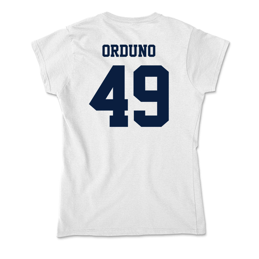 Northern Arizona - NCAA Football : Francisco Orduno - Soft Style Women’s T-Shirt-1