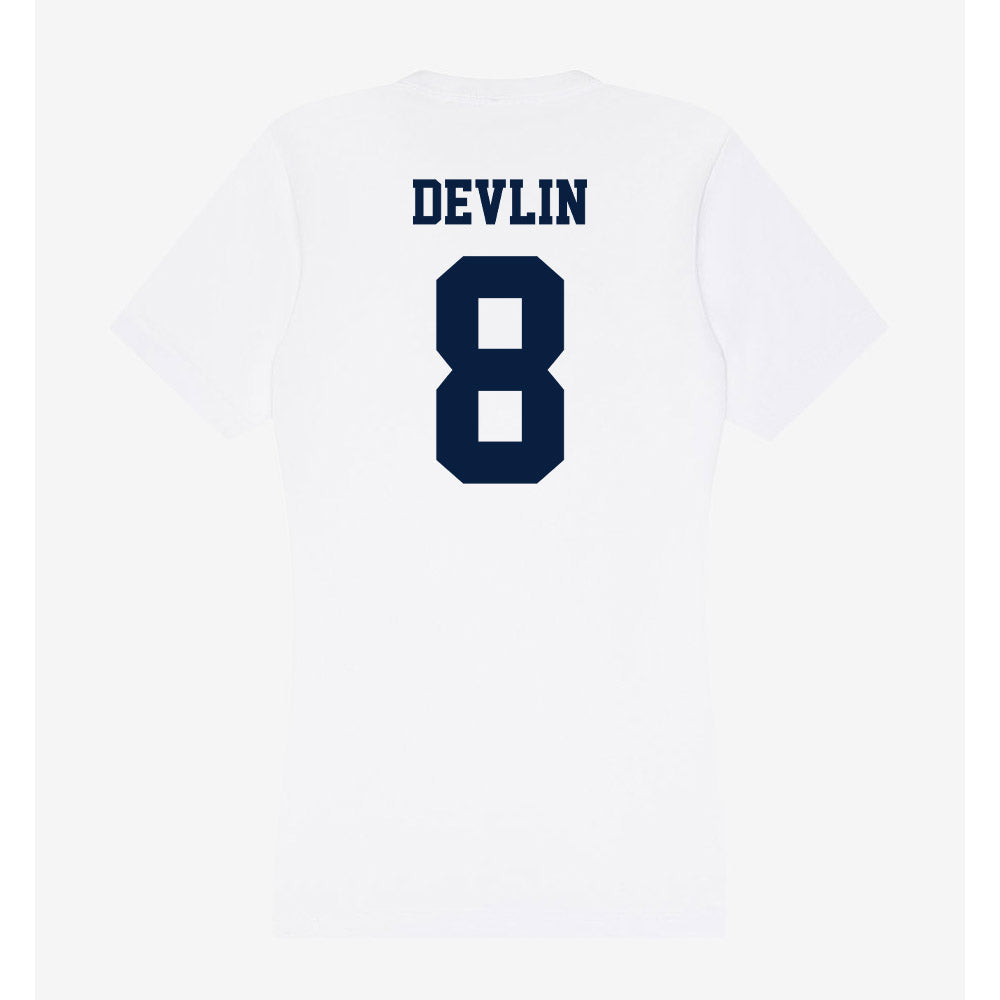 Northern Arizona - NCAA Women's Volleyball : Peyton Devlin - Women's V-Neck T-Shirt-1
