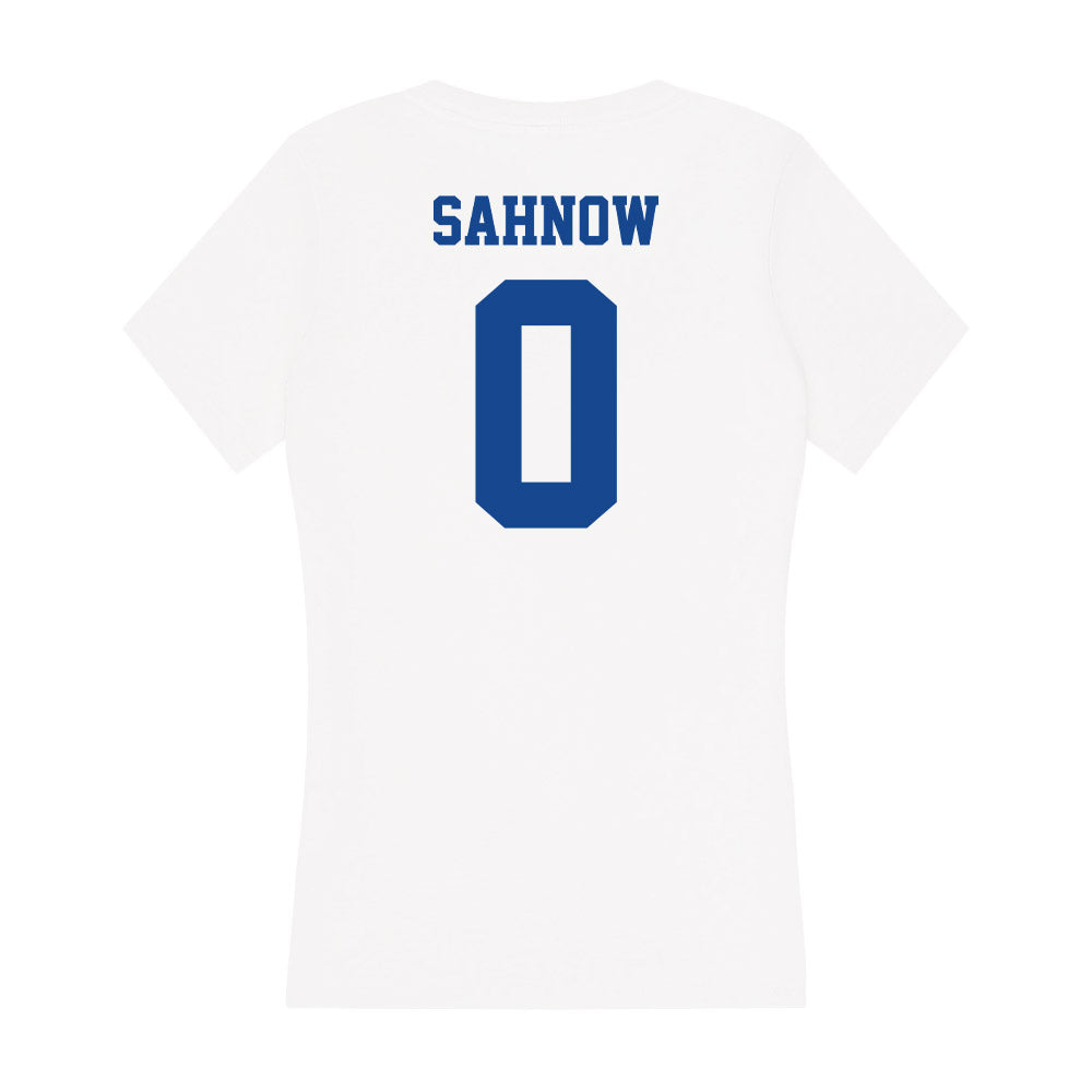 - NCAA Football : Beau Sahnow - Women's V-Neck T-Shirt-1