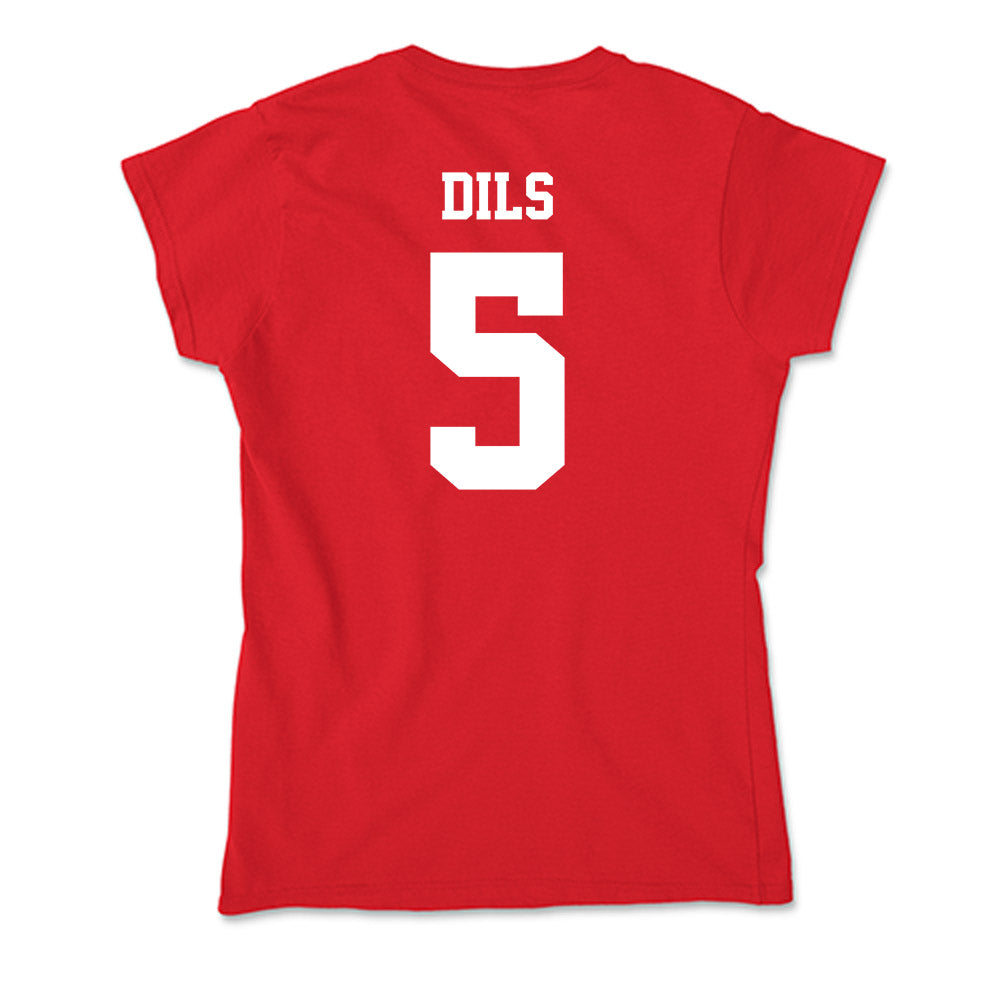 New Mexico - NCAA Women's Soccer : Ayla Dils - Soft Style Women’s T-Shirt-1