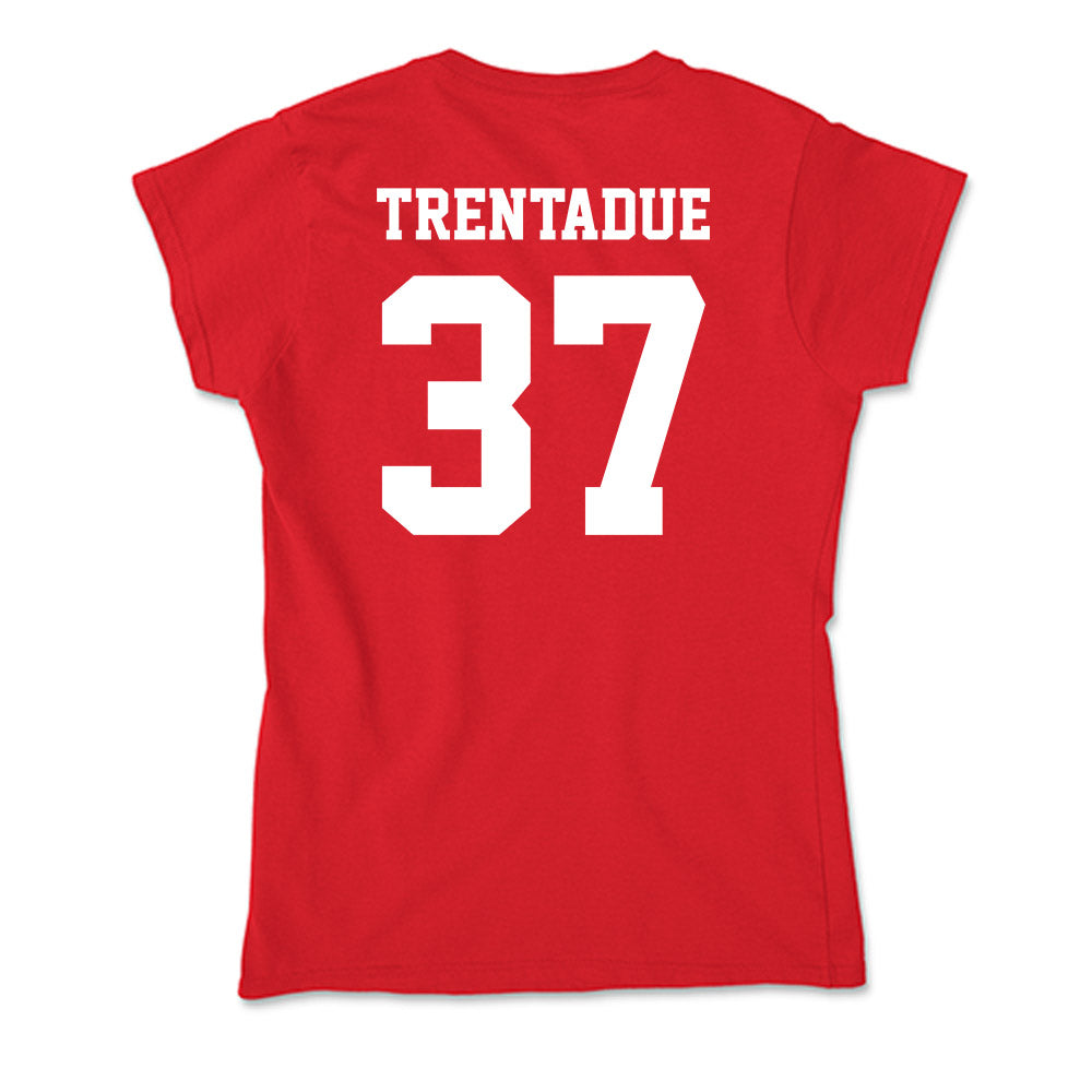 New Mexico - NCAA Football : Johnathan Trentadue - Soft Style Women’s T-Shirt-1