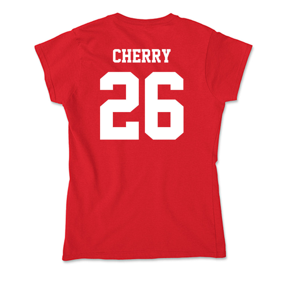 New Mexico - NCAA Football : KJ Cherry - Soft Style Women’s T-Shirt-1