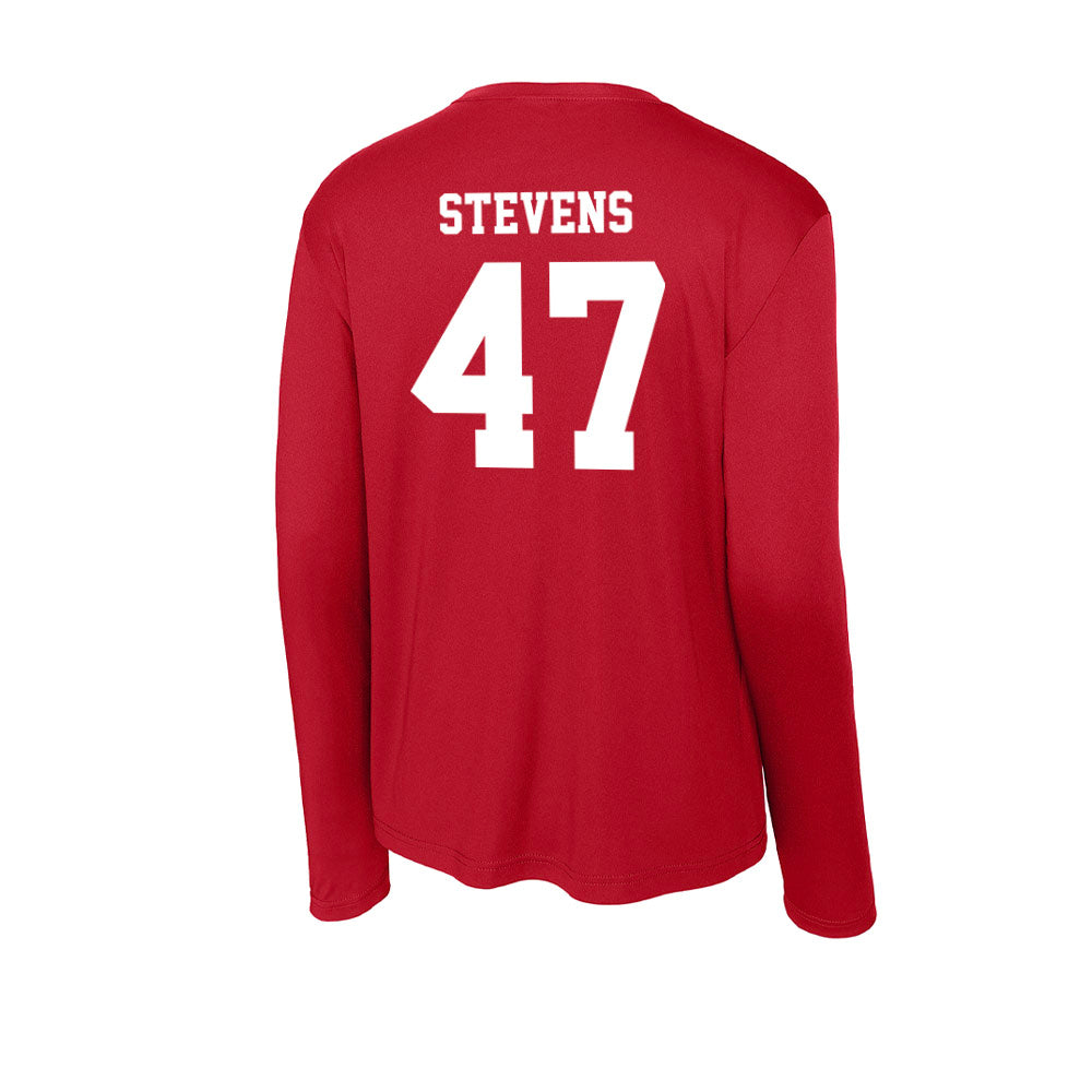 New Mexico - NCAA Football : Marcus Stevens - Activewear Long Sleeve T-Shirt-1