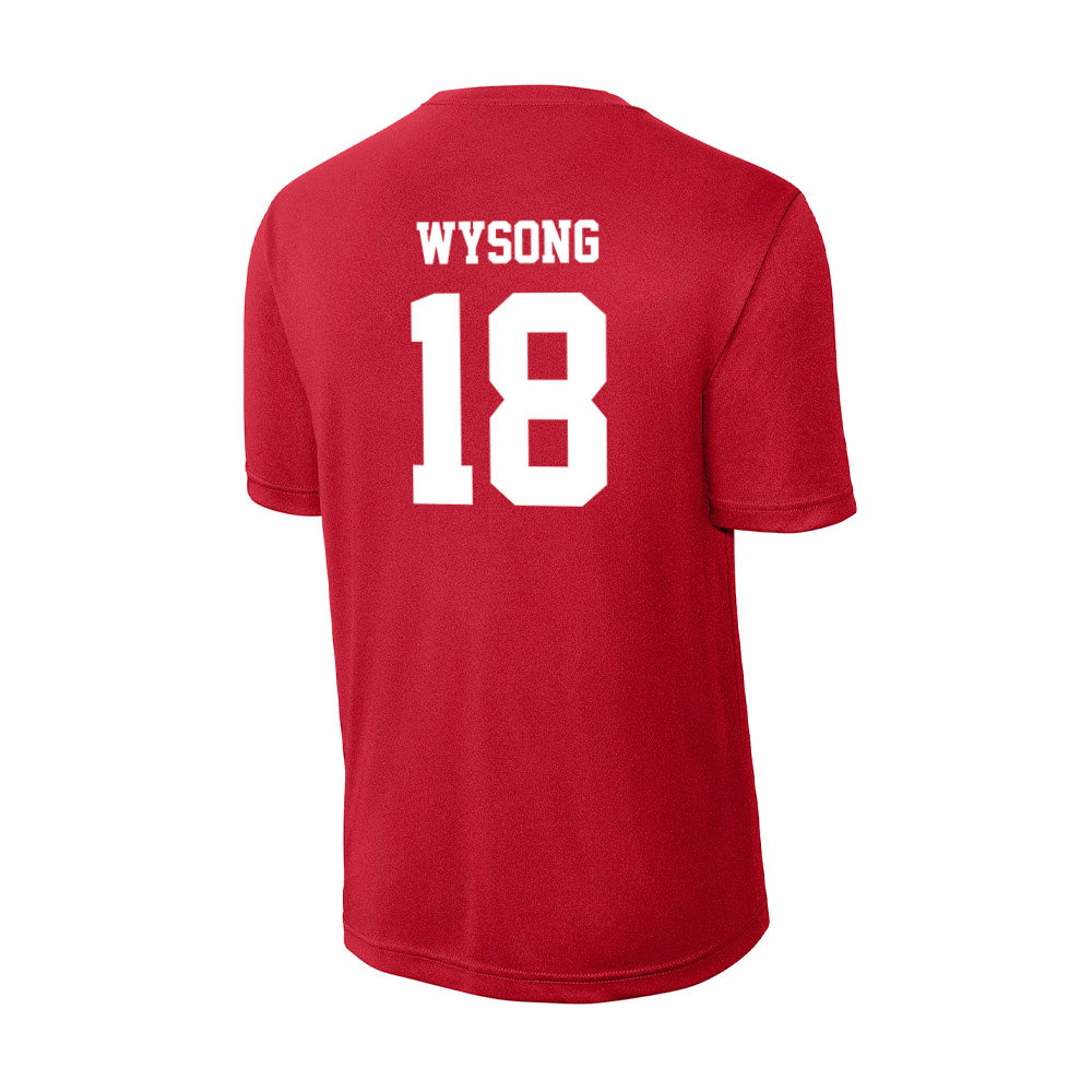 New Mexico - NCAA Football : Evan Wysong - Activewear T-Shirt-1