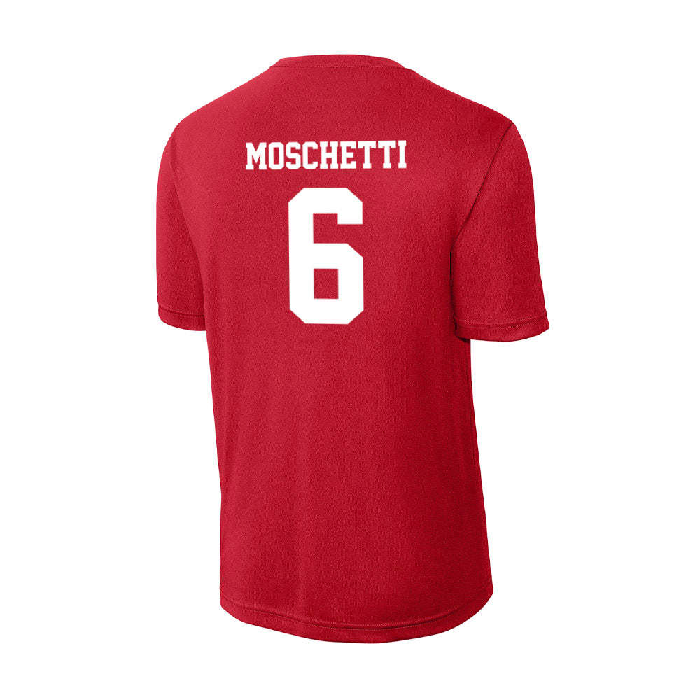 New Mexico - NCAA Women's Soccer : Angelina Moschetti - Activewear T-Shirt-1