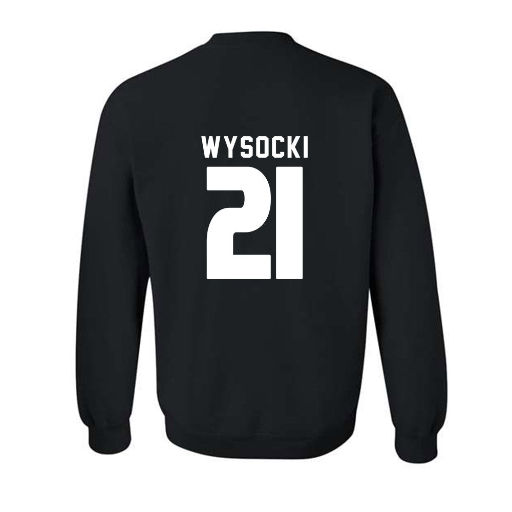 Miami - NCAA Women's Soccer : Carlie Wysocki - Replica Shersey Crewneck Sweatshirt-1