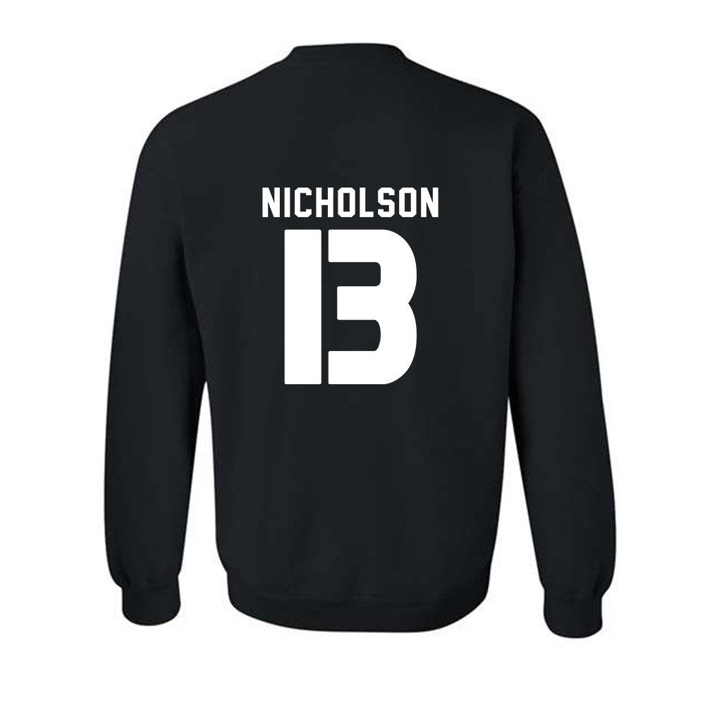 Miami - NCAA Women's Soccer : Crosby Nicholson - Replica Shersey Crewneck Sweatshirt-1