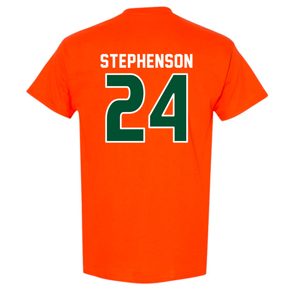 Miami - NCAA Women's Soccer : Alyssa Stephenson - Replica Shersey T-Shirt-1