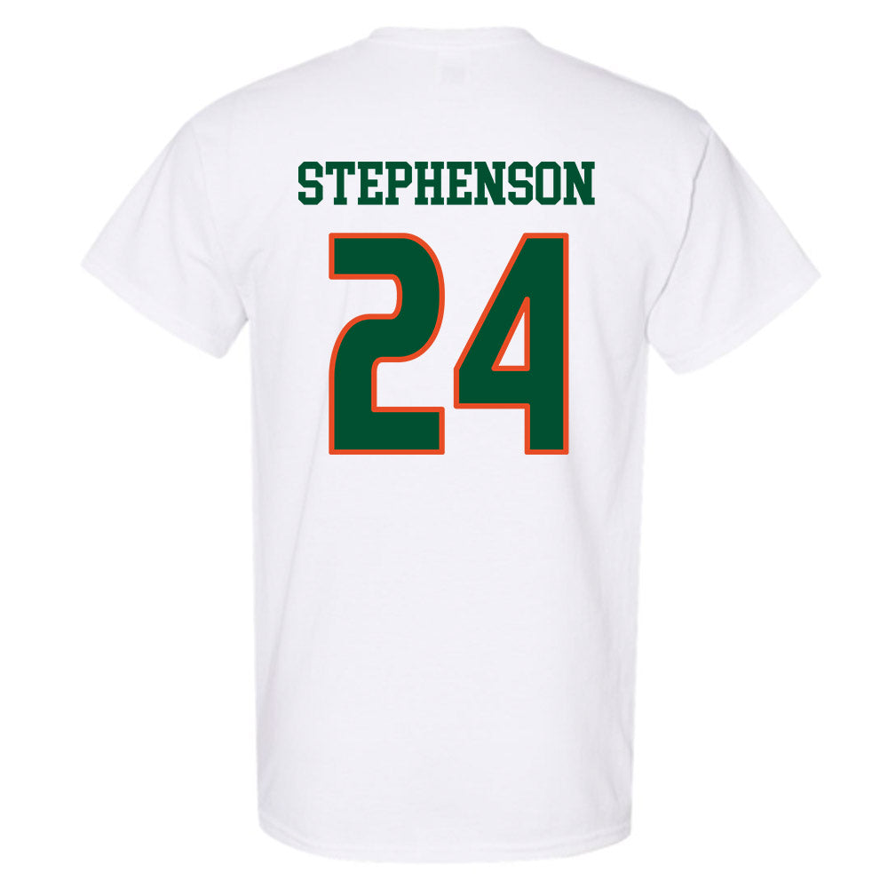 Miami - NCAA Women's Soccer : Alyssa Stephenson - Replica Shersey T-Shirt-1