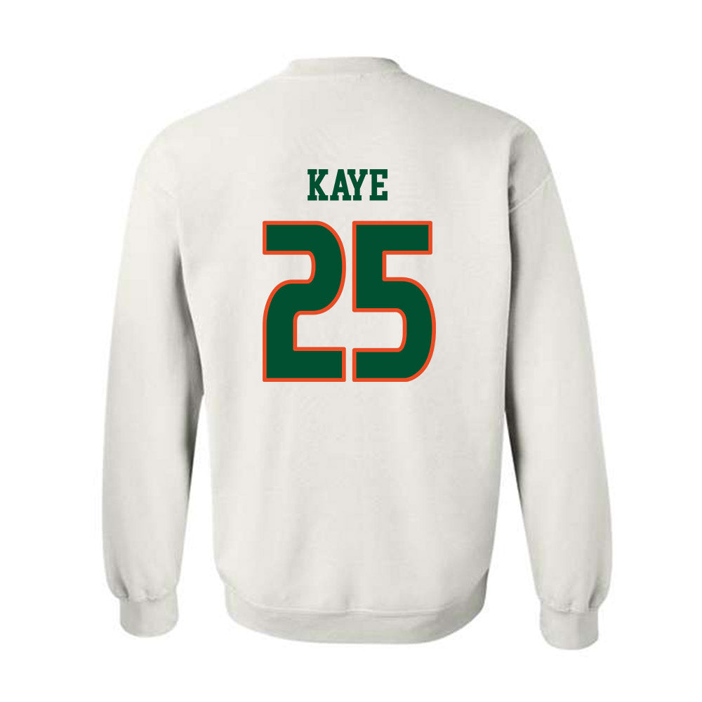 - NCAA Women's Soccer : Jessica Kaye - Replica Shersey Crewneck Sweatshirt-1