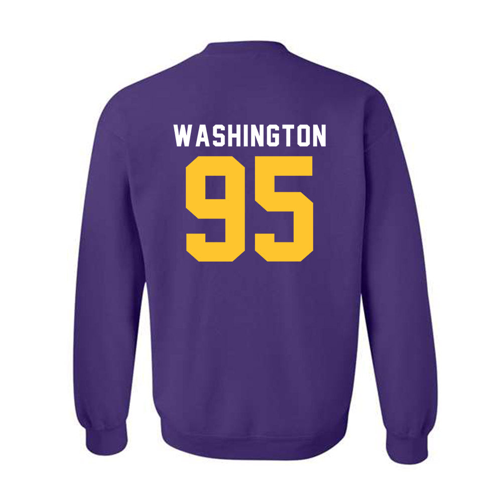 LSU - NCAA Football : Shone Washington - Classic Shersey Crewneck Sweatshirt-1