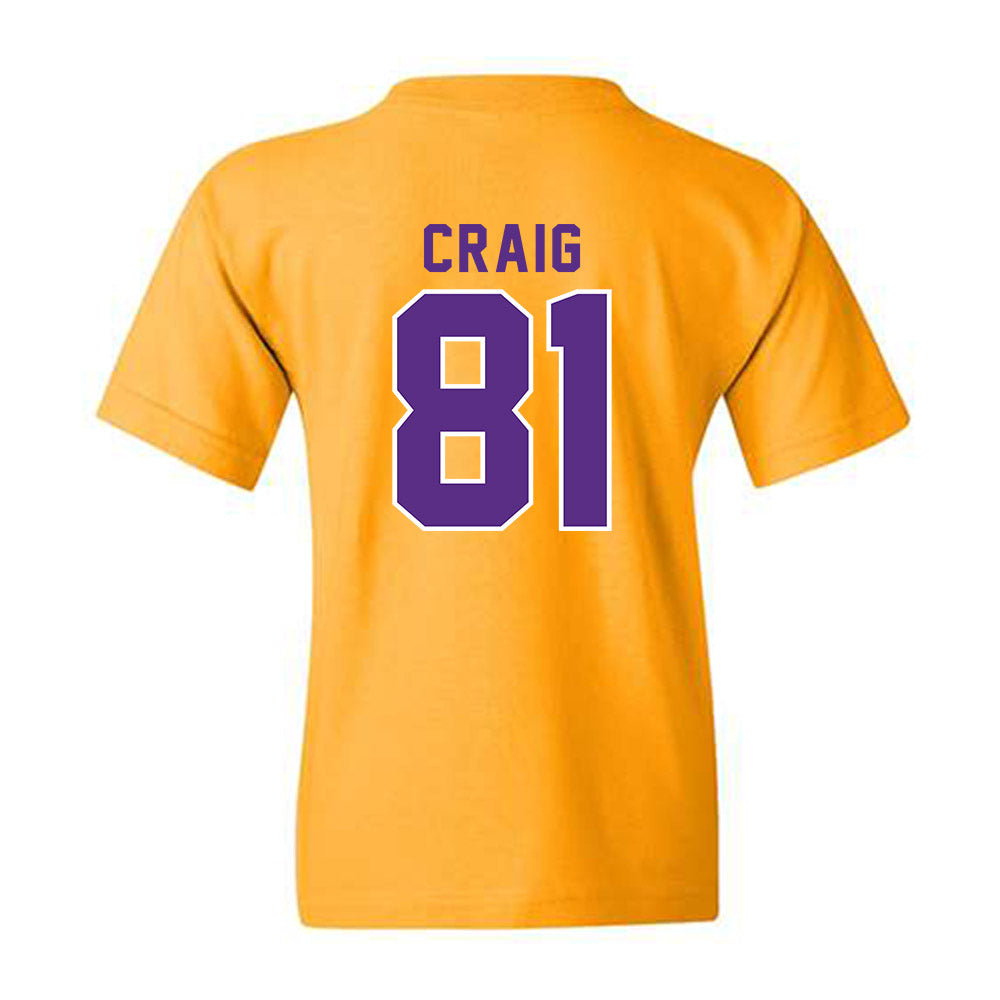 LSU - NCAA Football : Landon Craig - Classic Shersey Youth T-Shirt-1
