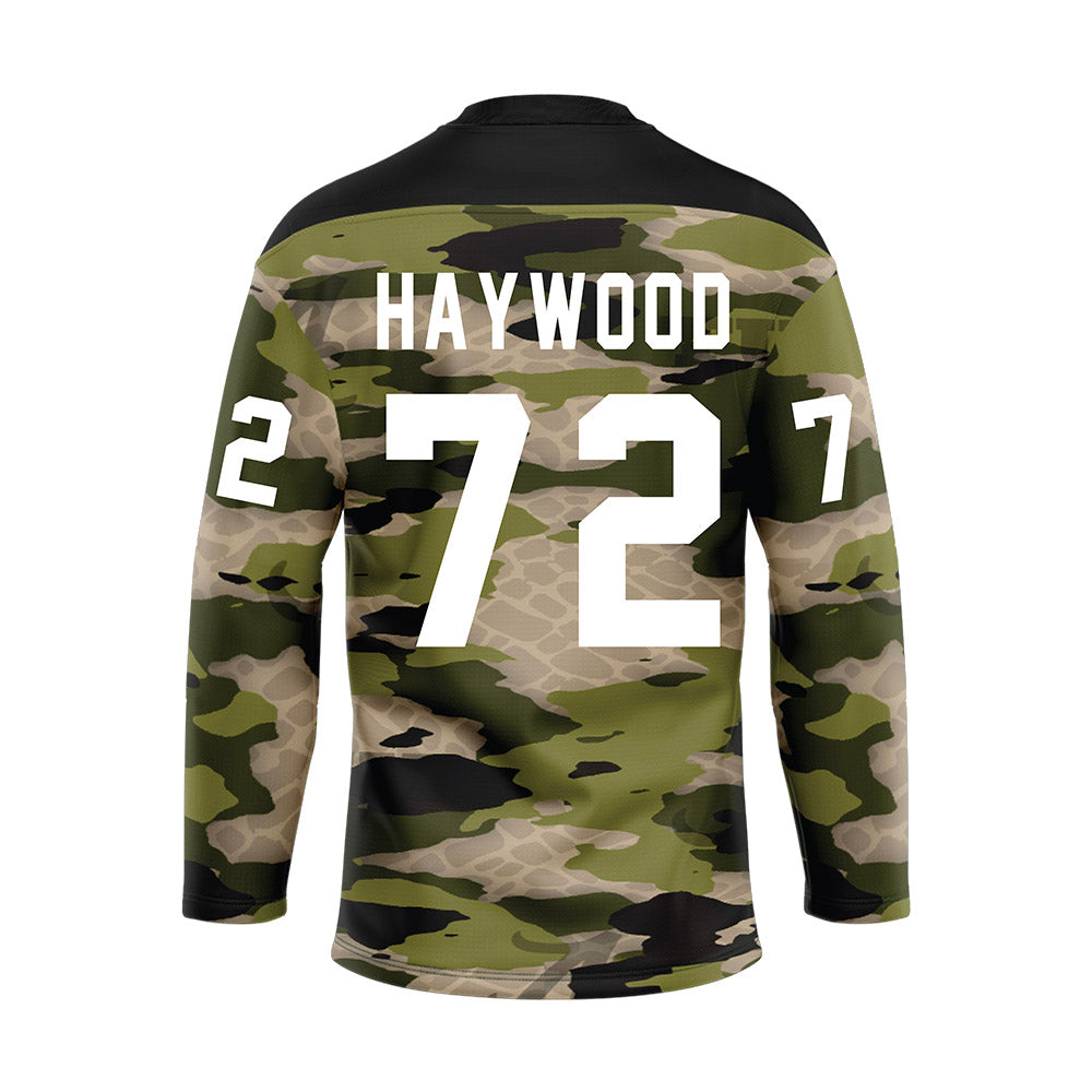 Alabama - NCAA Football : Ty Haywood - Camo Jersey-1