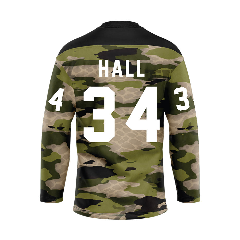 Alabama - NCAA Football : Zay Hall - Camo Jersey-1