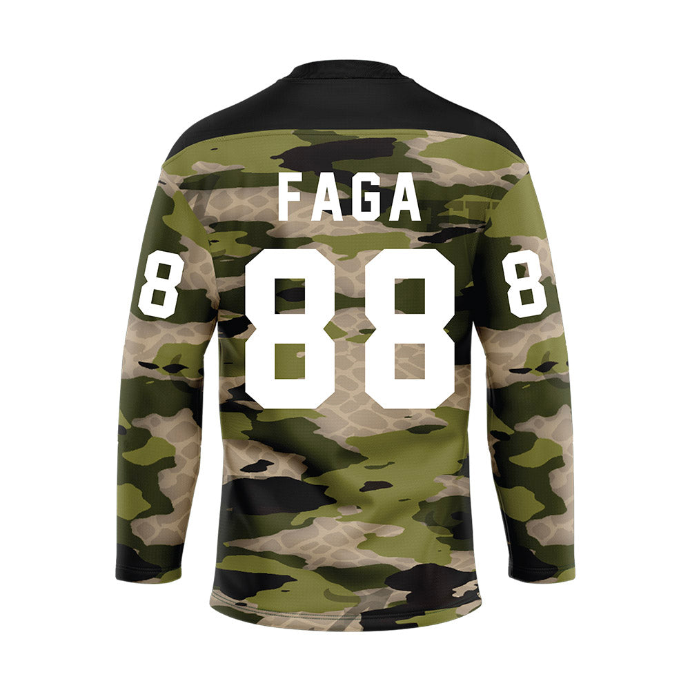 Alabama - NCAA Football : Isaia Faga - Camo Jersey-1