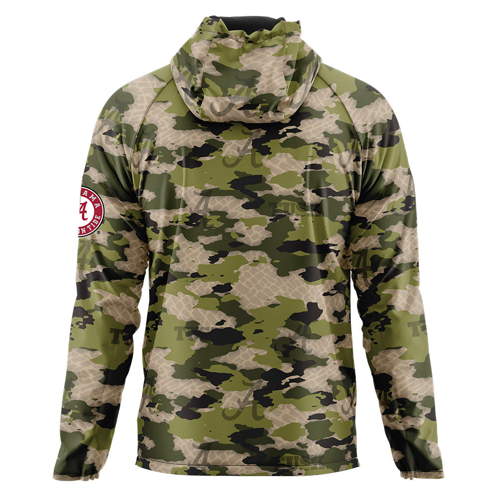 Alabama - : - Full Zip Windbreaker-1