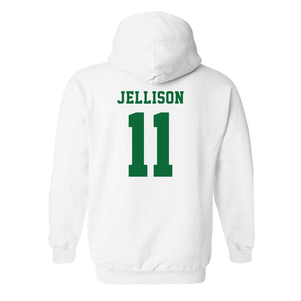 EMich - NCAA Baseball : Bruce Jellison - Classic Shersey Hooded Sweatshirt-1