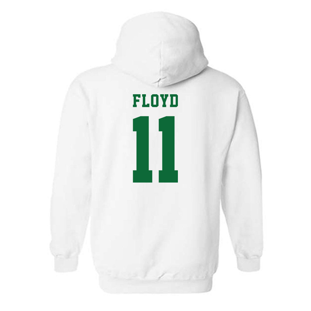 EMich - NCAA Football : Antonio Floyd - Classic Shersey Hooded Sweatshirt-1