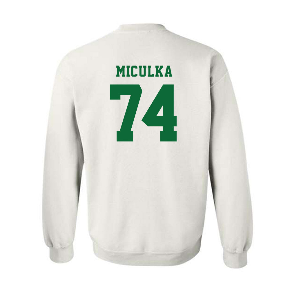 EMich - NCAA Football : Carter Miculka - Classic Shersey Crewneck Sweatshirt-1