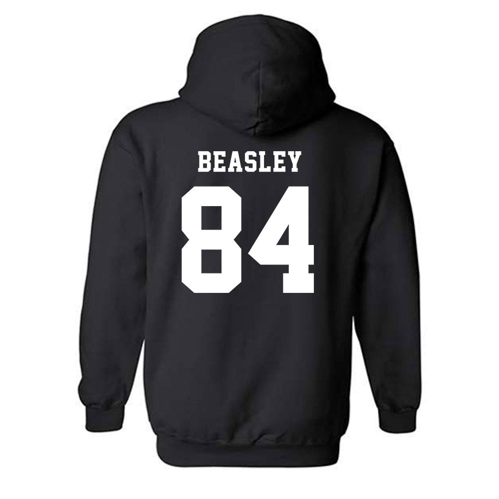 EMich - NCAA Football : JT Beasley - Classic Shersey Hooded Sweatshirt-1