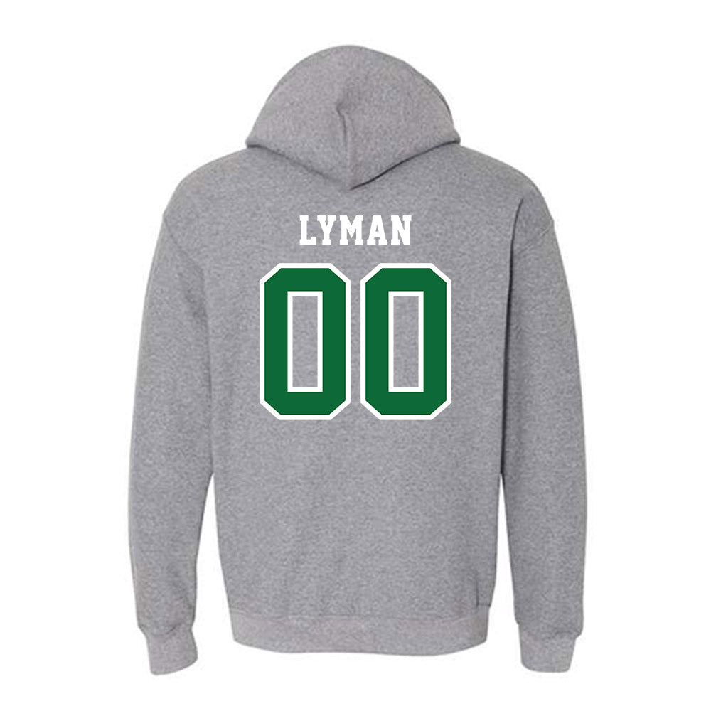 EMich - NCAA Football : Nate Lyman - Classic Shersey Hooded Sweatshirt-1