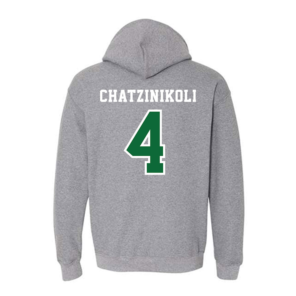 EMich - NCAA Women's Basketball : Eirini Chatzinikoli - Classic Shersey Hooded Sweatshirt-1