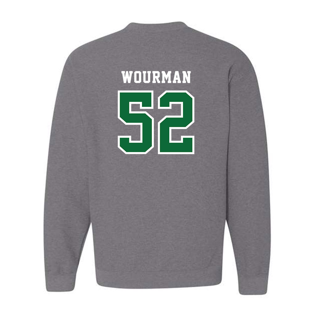 EMich - NCAA Football : Richardo Wourman - Classic Shersey Crewneck Sweatshirt-1