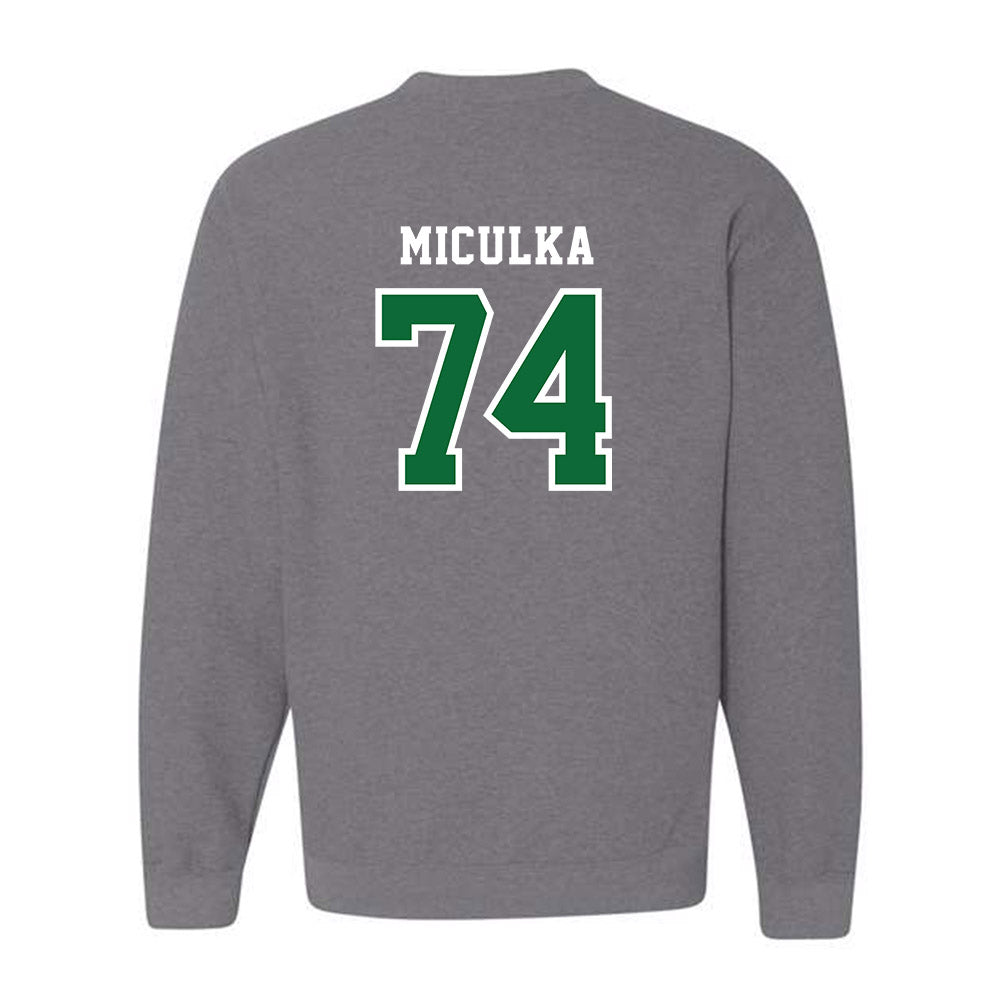 EMich - NCAA Football : Carter Miculka - Classic Shersey Crewneck Sweatshirt-1