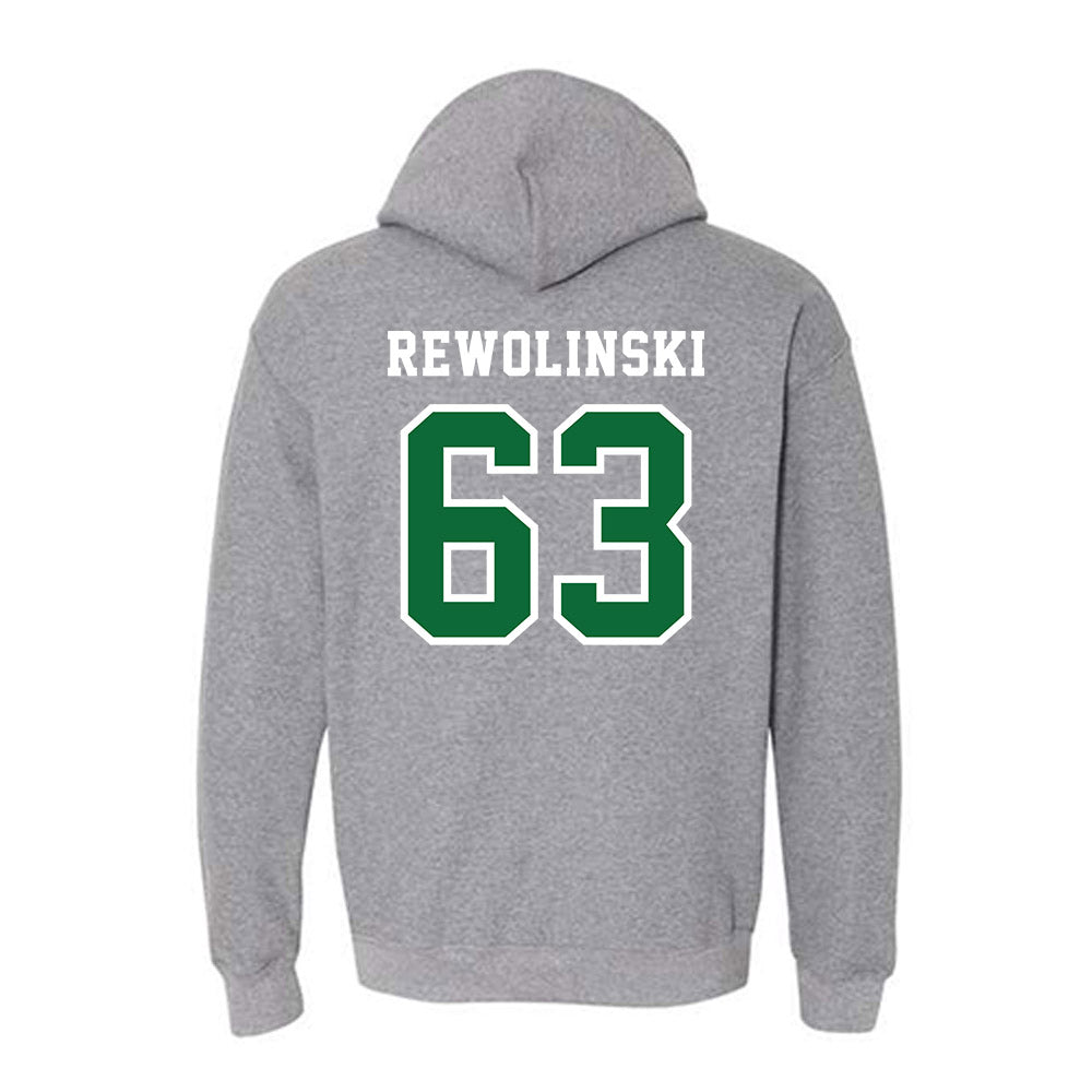 EMich - NCAA Football : Mickey Rewolinski - Classic Shersey Hooded Sweatshirt-1