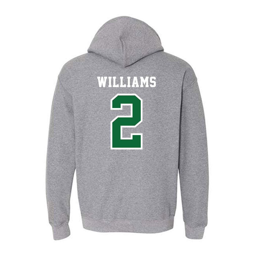 EMich - NCAA Baseball : TJ Williams - Classic Shersey Hooded Sweatshirt-1