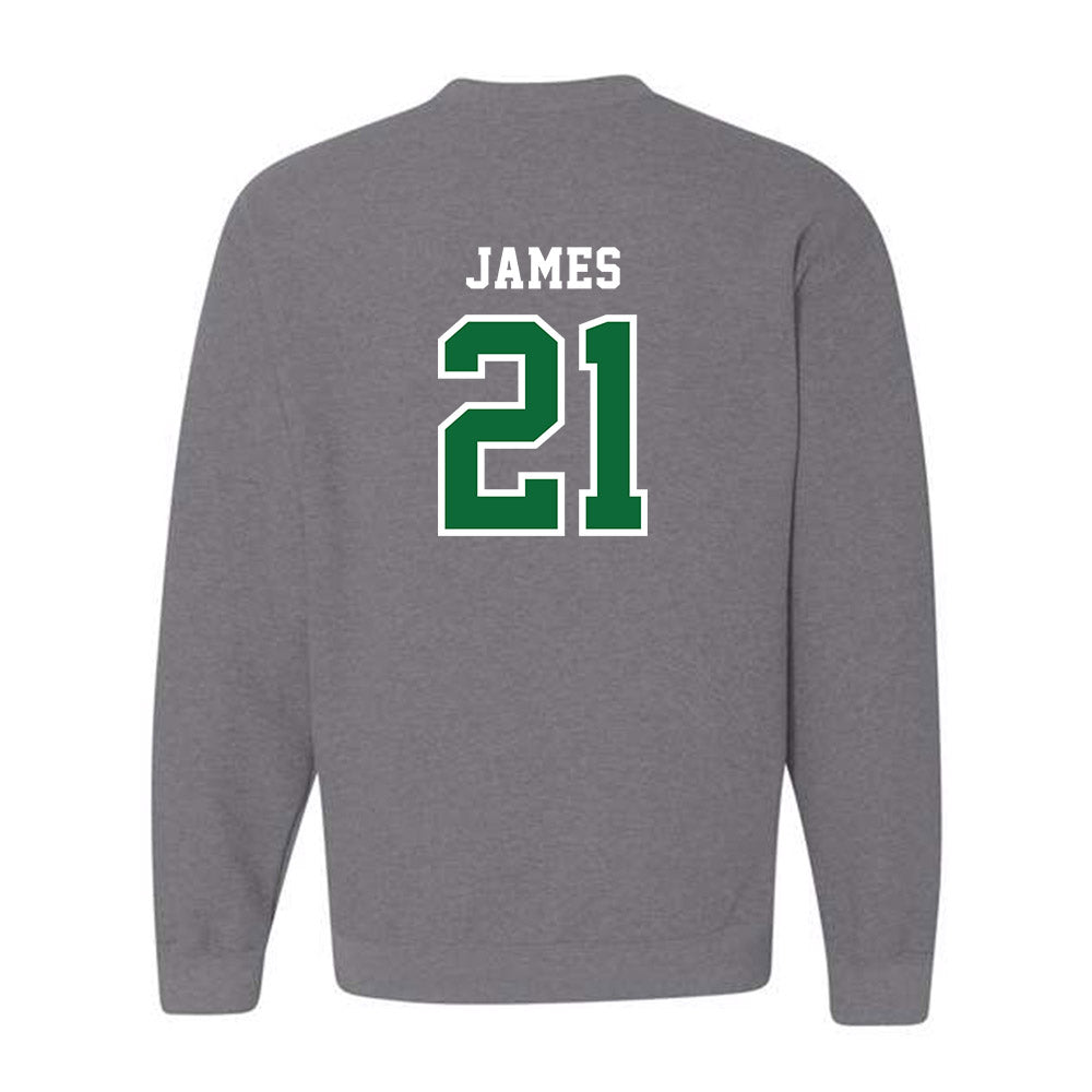 EMich - NCAA Football : Malachi James - Classic Shersey Crewneck Sweatshirt-1