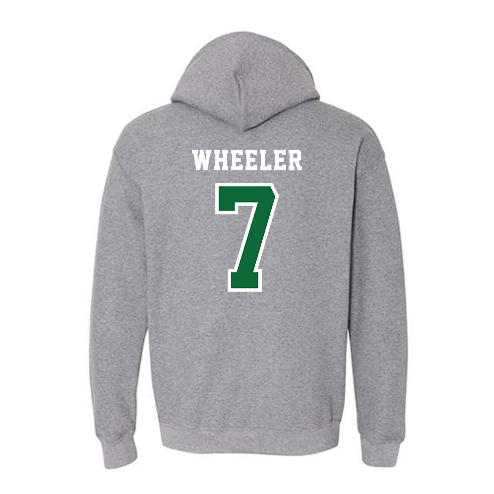 EMich - NCAA Football : Jamarien Wheeler - Classic Shersey Hooded Sweatshirt-1
