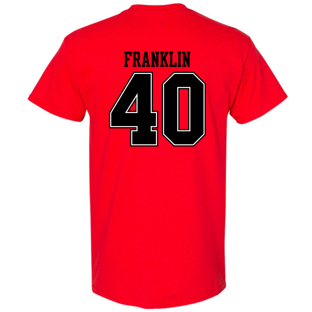 Valdosta State - NCAA Football : Javerius Franklin - Classic Shersey T-Shirt-1