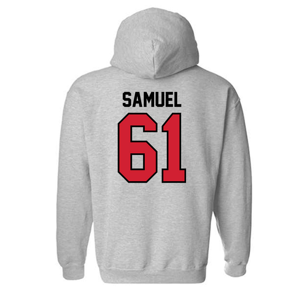Valdosta State - NCAA Football : Tre Samuel - Classic Shersey Hooded Sweatshirt-1