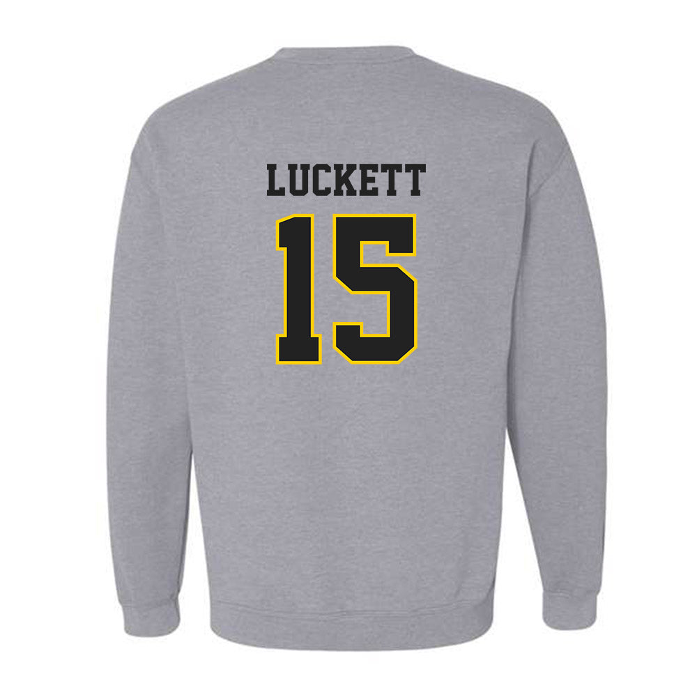 Wichita State - NCAA Women's Volleyball : Trinity Luckett - Crewneck Sweatshirt-1