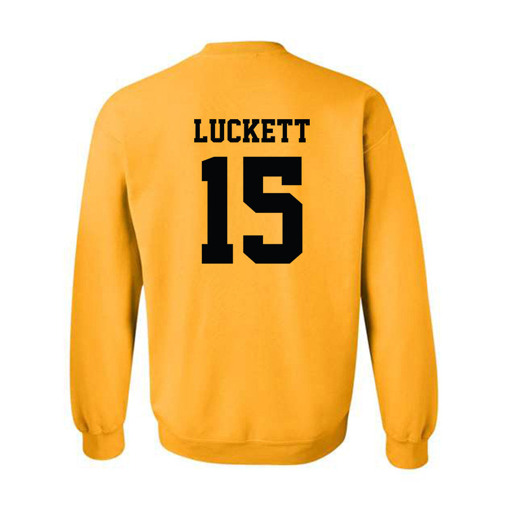 Wichita State - NCAA Women's Volleyball : Trinity Luckett - Classic Shersey Crewneck Sweatshirt-1