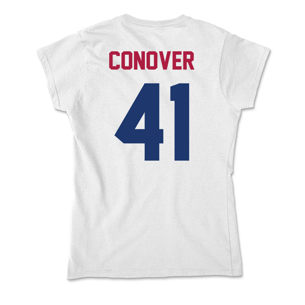 Detroit Mercy - NCAA Men's Lacrosse : Ethan Conover - Soft Style Women’s T-Shirt-1